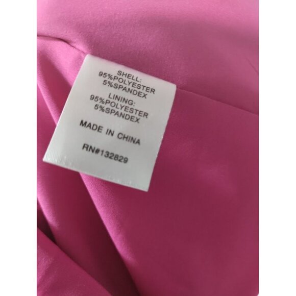 Superdown Twee With Bow Detail Pink Satin Mini Rissa Wrap Skirt Size Medium - Picture 8 of 13